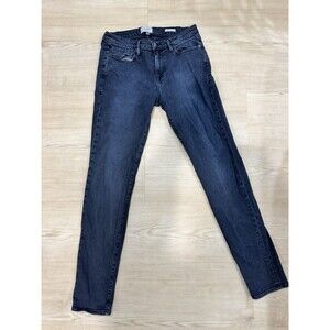 L’Homme Skinny Frame denim 31 X 32 Dark Blue No Stretch